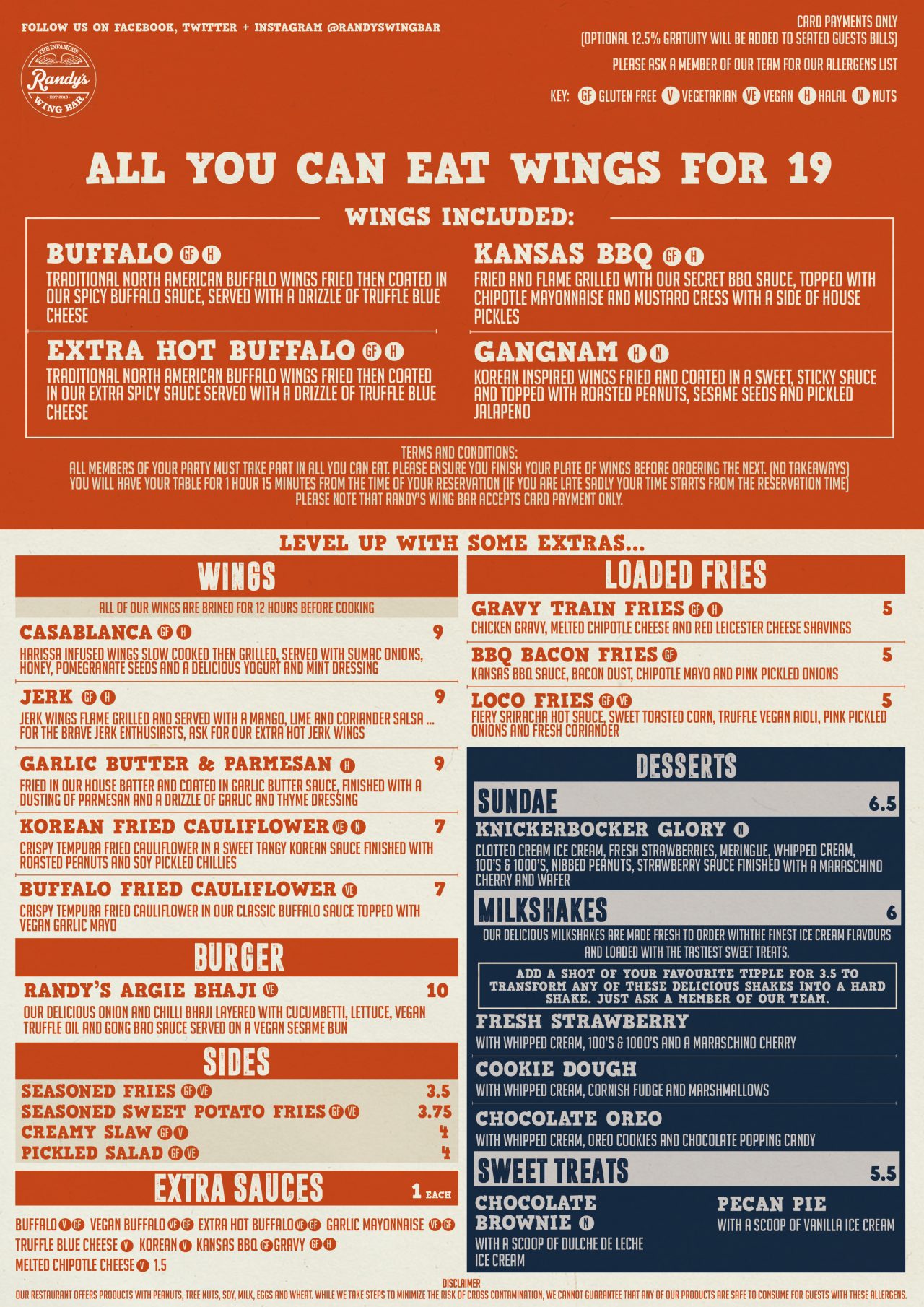 Randy’s Hackney Wick Randy's Wing Bar